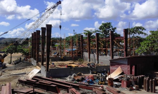 Cargo Shed Construction